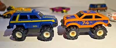 Schaper Stomper Toy Lot 2 1:64  Pontiac Eagle 500hp Plus Toyota Tercel 4x4 - Image 1 of 4
