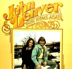 John Denver Back Home Again 1974 LP Vinyl Record Gatefold (P6) - Picture 1 of 8