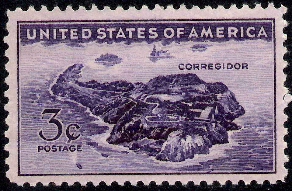U S  SCOTT 925  CORREGIDOR SINGLE MNH - Image 1 of 1
