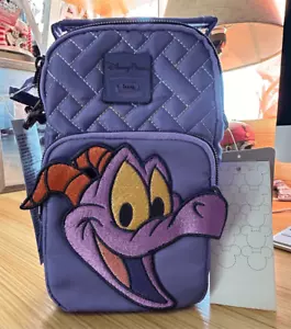 2024 Disney Parks Figment EPCOT Festival delle Arti LUG Borsa a tracolla Skeeter N - Foto 1 di 15