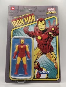 Marvel Legends Iron Man Retro 3.75 Actionfigur Hasbro Kenner - Bild 1 von 2