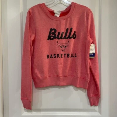 NBA Bulls basketball sweatshirt ladies size Medium NWT - Image 1 of 4