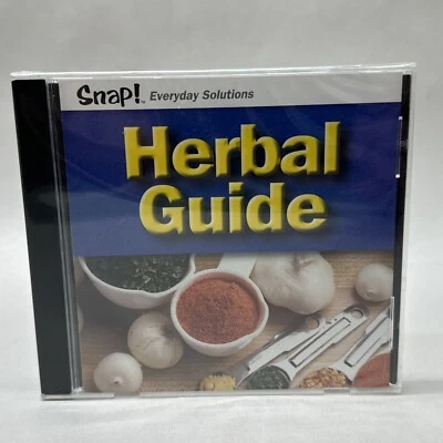 Snap! Herbal Guide CD-ROM PC  Medicines Natural Healing Ailments NEW SEALED - Image 1 of 2
