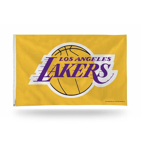 Los Angeles Lakers NBA Banner Flag 3' x 5' (36" x 60") ~ NEW Cover