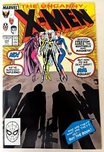 Marvel X-Men #244 1st Appearance Jubilee 1989 Key Copper Age Comic Near Mint - Picture 1 of 3