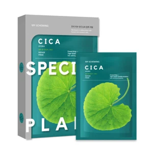 [MY SCHEMING] Special Plant Series CICA Repairing Facial Mask 4 pcs/box NEW - Picture 1 of 1