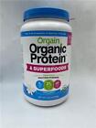 Orgain Organic Plant Based Protein +Superfoods Powder, Vanilla Bean-Vegan, 2.02