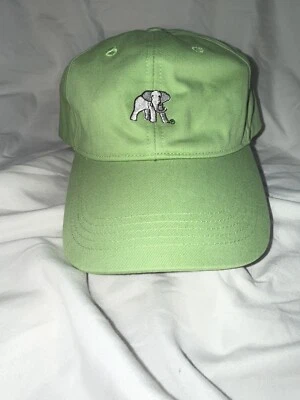 Elephant Hat Green Preppy Cutter & Buck Dad Cap Classic Alabama — 第 1/4 张图片