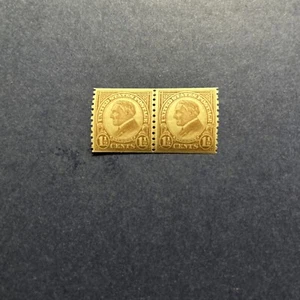 USA #598 POSTFRISCH Coil Line Paar Briefmarken Katalog 9,00 - Bild 1 von 2