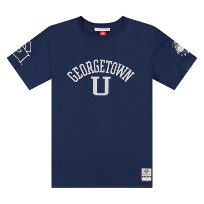Nueva camiseta Mitchell & Ness para hombre NCAA Georgetown Hoyas Champ City. Foto 1 de 4