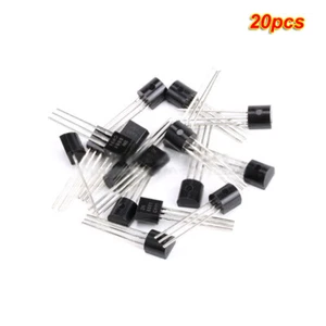 20pcs DIP Triode 2N5551 TO-92 NPN 160V/0.6A transistor Copper feet - Picture 1 of 3