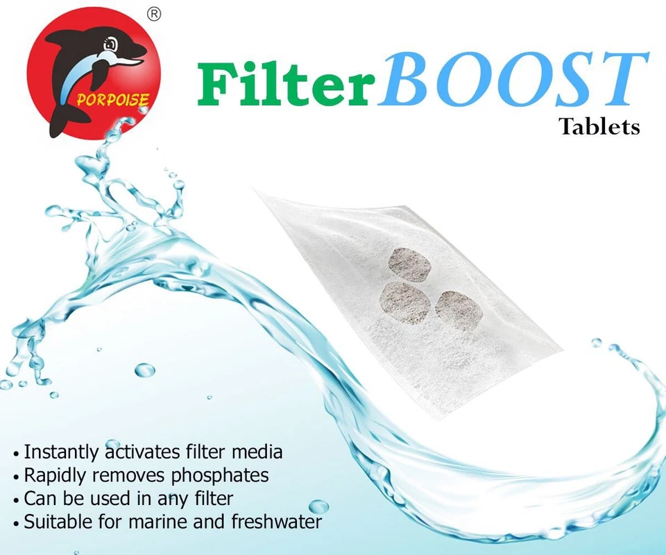 FilterBoost Tablet Phosphate remover  6 Tablets For Up To 200L/52.8Gal - Image 1 of 3