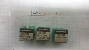 ALMOHADILLAS DE HIERRO FUNDIDO REDONDO HARDINGE B3 15/32", 3 PIEZAS. - Imagen 1 de 1