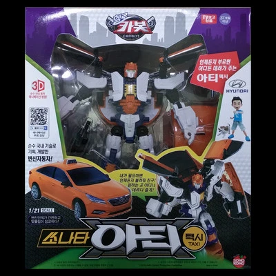 Hello Carbot SONATA ARTY TAXI Transforming Robot figure Car Toy Hyundai LF - Image 1 of 4