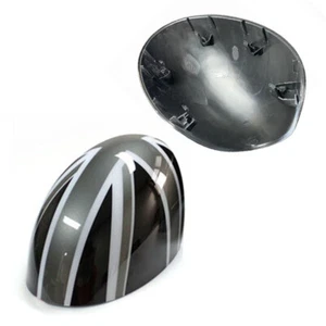Black Jack Manual Fold Side Mirror Cover Replace For MINI Cooper R55 R56 R57 R60 - Picture 1 of 5