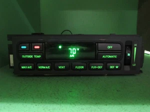 01-02 CROWN VIC EATC AUTOMATIC CLIMATE HEATER CONTROL 1W7H-19C933-AA REBUILT 902 - Picture 1 of 6