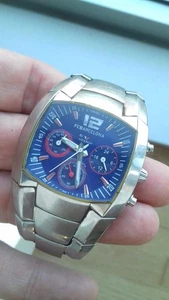 Viceroy CHRONOGRAPH 43747 F.C. BARCELONA WATCH VINTAGE MONTRE UHR OROLOGIO - Imagen 1 de 12