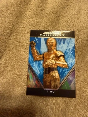 Topps 2024 Star Wars Masterwork Blue Parallel Bundle - Image 1 of 4
