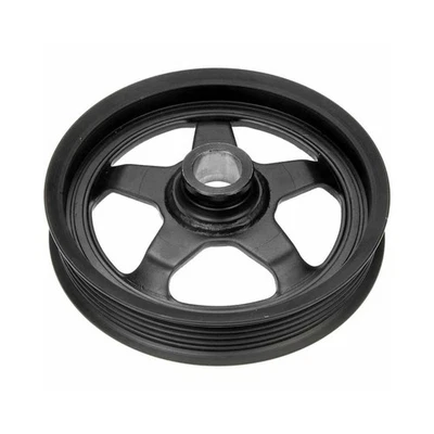 For Pontiac Grand Am 1994-2005 Power Steering Pump Pulley | Steel | Black Color - Image 1 of 4