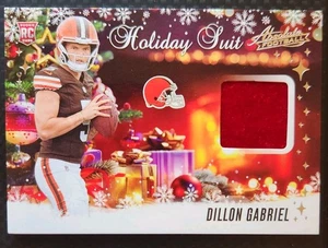 2025 Panini Absolute - Dillon Gabriel Holiday Suit (RC) - Cleveland Browns HS-DGL - Bild 1 von 2