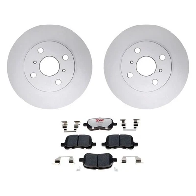 For Toyota Corolla 98-02 Raybestos Element3 Plain Front Brake Kit w Hybrid Pads Foto 1 de 4