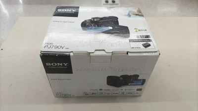 Sony HDR-PJ790V Video Camera Handycam Color Black Original Box Included USED - Image 1 of 4