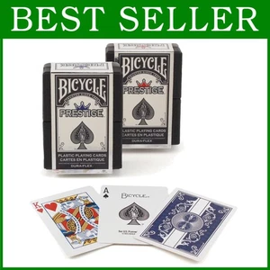 Prestige Plastik Spielkarten Set - Bild 1 von 2
