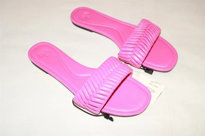 ZARA - ABIERTO - женские сандалии на плоской подошве горки розовые 9 США 40 ЕС - Изображение 1 из 4