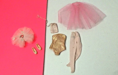 Bailarina NISS #9136-3 ideal de colección familia Tammy y accesorios. ZAPATOS DE BALLET TUTU AÑOS 60 Foto 1 de 4