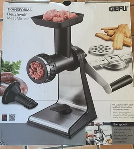 Gefu Fleischwolf mit Zubehör 2 x benutzt - Bild 1 von 7