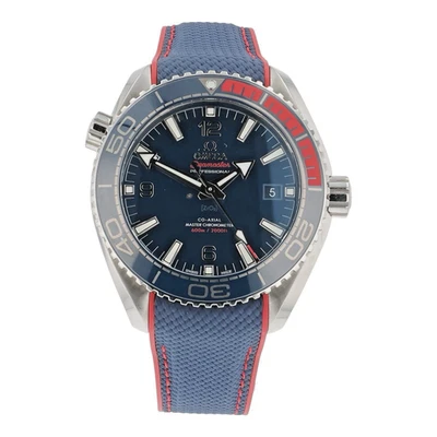 Omega Seamaster Planet Ocean Steel Blue Dial 43.5mm Auto 522.32.44.21.03.001 - Image 1 of 4
