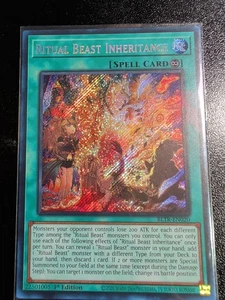 Ritual Beast Inheritance BLTR-EN020 Battles of Legend: Terminal Revenge 1st... - Imagen 1 de 1