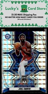 2021-22 Panini Mosaic #82 Joel Embiid Silver Mosaic - Picture 1 of 2