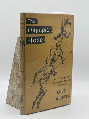 The Olympic Hope Knud Lundberg Hardback Stanley Paul Athletics Running Memoir - Image 1 of 2