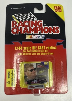 Racing Champions 99 Jeff Burton 97 edición de vista previa NASCAR Ford Thunderbird 1:144 Foto 1 de 2