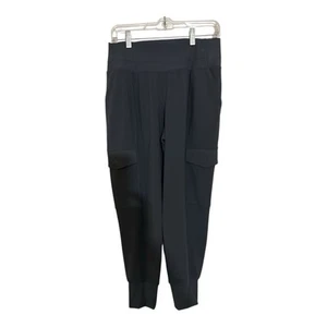 Athleta Grey Black Sand Venice High Rise Cargo Jogger Size Medium. - Bild 1 von 4