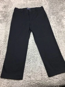 Izod American Chino Straight Fit Hose Herren Größe 36x30 Schwarz Baumwolle - Bild 1 von 13