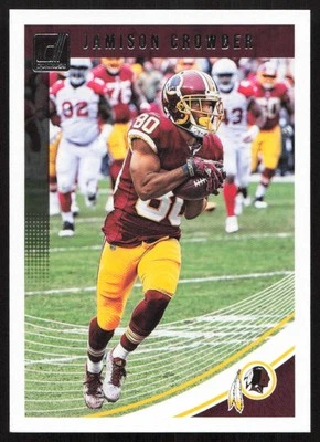 2018 Donruss Jamison Crowder Washington Redskins #289 - Image 1 of 2