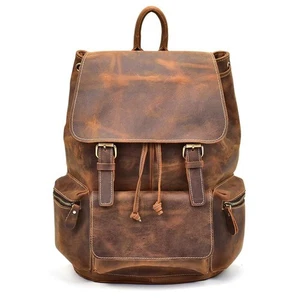 The Hagen Backpack | Vintage Leather Backpack - Picture 1 of 26