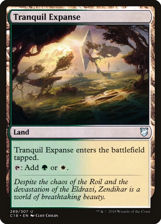 Tranquil Expanse [Commander 2018] (C18 289) Near Mint - Image 1 of 1
