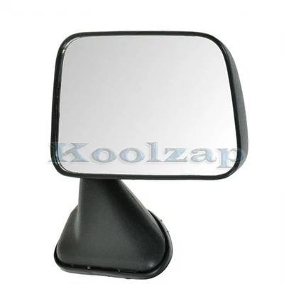 Espejo retrovisor manual texturizado negro lado derecho para camioneta Toyota 89-95 Foto 1 de 4