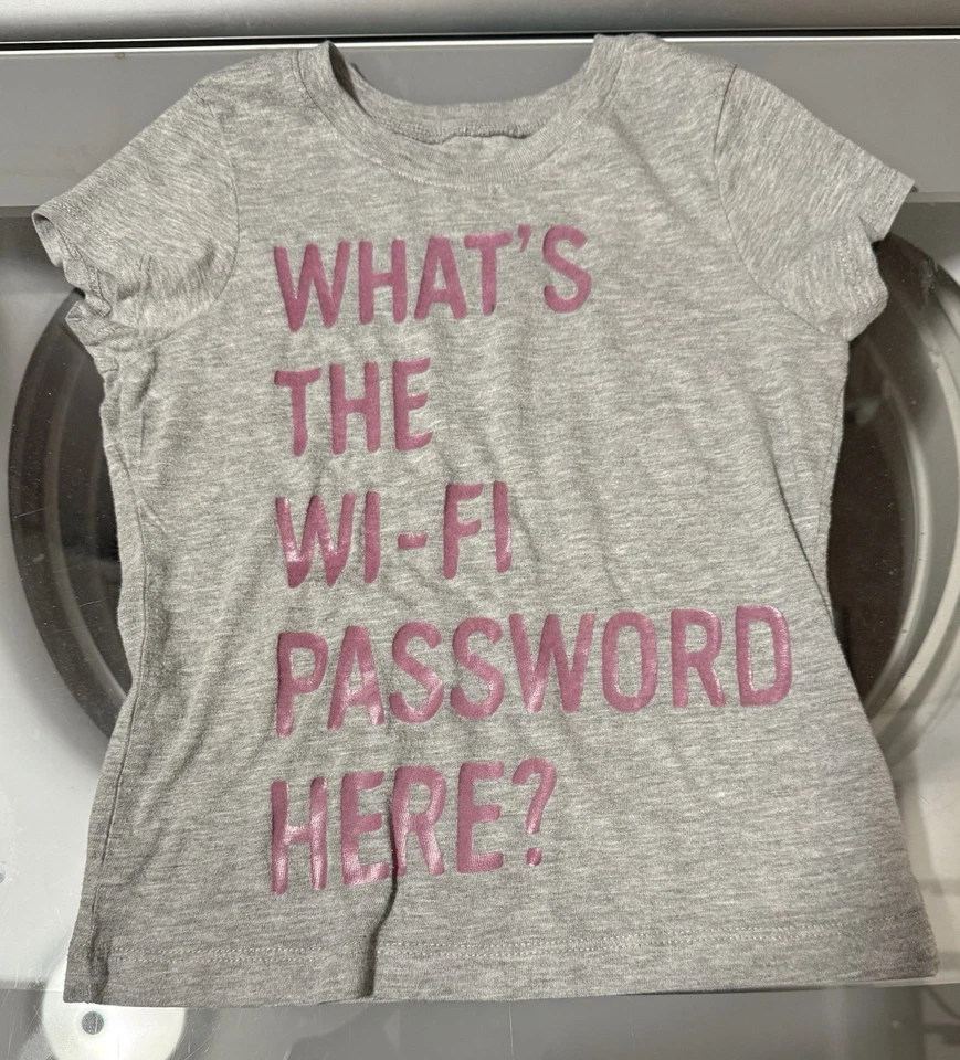 The Children's Place "What's The Wi-Fi Password Here?" Top Size XS TP4 - Image 1 of 1