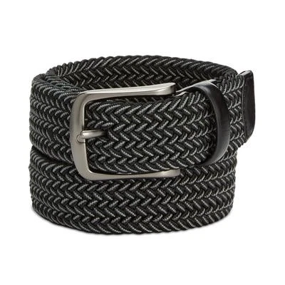 Perry Ellis Portafolio Hombres Cinturón de Cuero Tejido Cinturón de Ropa Grande 38-40 Negro Foto 1 de 1