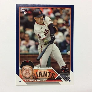 Serie de actualización Topps 2023 - Patrick Bailey #US8 azul real (RC) - Imagen 1 de 2
