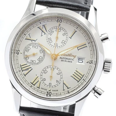 BREITLING Premier A13024.1 Chronograph Silver Dial Automatic Men's Watch_900034 - Image 1 of 4