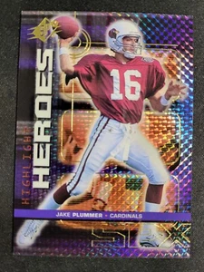 1999 SPx Jake Plummer HEROES FOIL card #H1 Cardinals - Picture 1 of 2