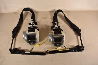 16-17 FIAT 500X FRONT LEFT RIGHT SIDE SEATBELT SEAT BELT SET RETRACTOR BLACK OEM - Image 1 of 4
