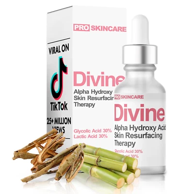 GLYCOLIC ACID LACTIC ACID 60% Gel Peel Chemical Peel Glycolic Peel Lactic Peel - Image 1 of 4