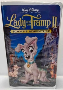 Disney Lady and the Tramp II Scamp's Adventure VHS Clamshell Cover - Picture 1 of 3