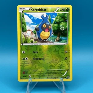 Pokemon TCG Karrablast XY Phantom Forces 8/119 Reverse Holo Common Card NM - Picture 1 of 2